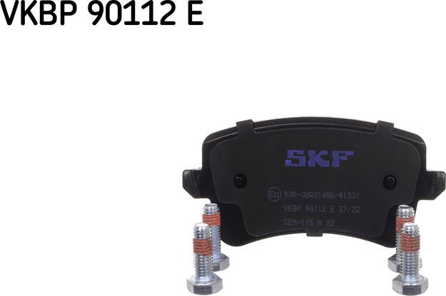 SKF VKBP 90112 E - Bromsbeläggssats, skivbroms xdelar.se