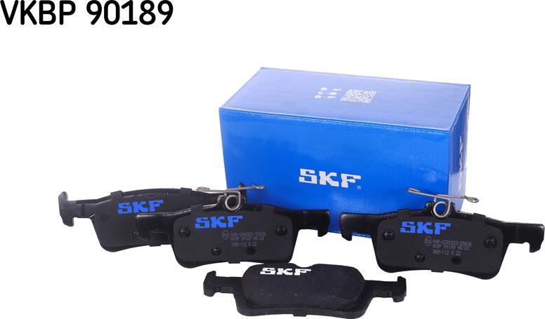 SKF VKBP 90189 - Bromsbeläggssats, skivbroms xdelar.se