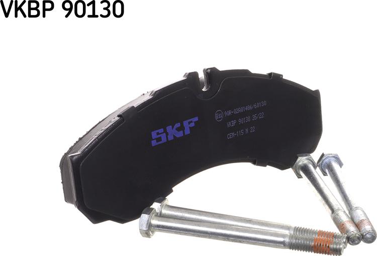 SKF VKBP 90130 - Bromsbeläggssats, skivbroms xdelar.se