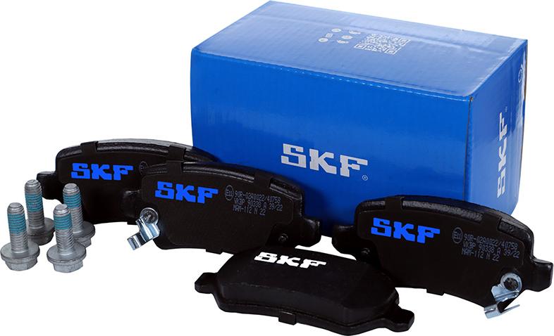 SKF VKBP 90338 A - Bromsbeläggssats, skivbroms xdelar.se