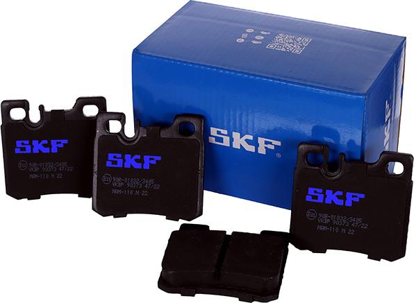 SKF VKBP 90373 - Bromsbeläggssats, skivbroms xdelar.se