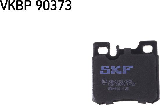 SKF VKBP 90373 - Bromsbeläggssats, skivbroms xdelar.se