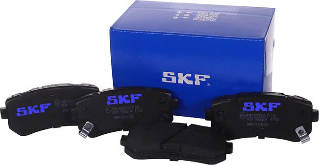 SKF VKBP 90265 A - Bromsbeläggssats, skivbroms xdelar.se