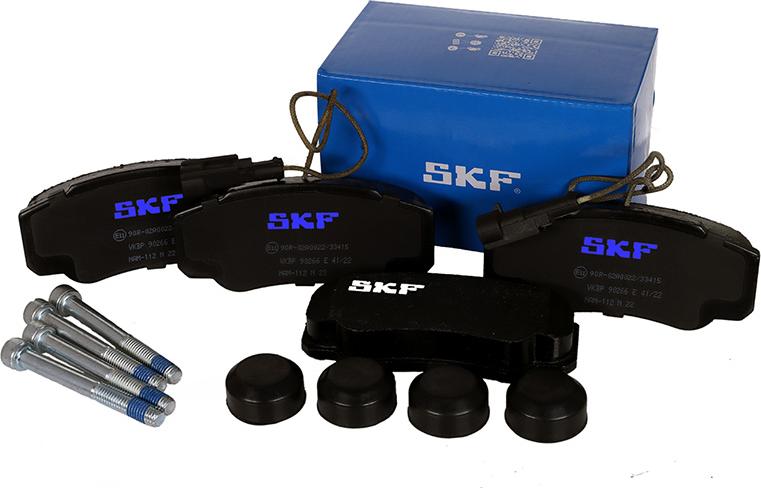 SKF VKBP 90266 E - Bromsbeläggssats, skivbroms xdelar.se