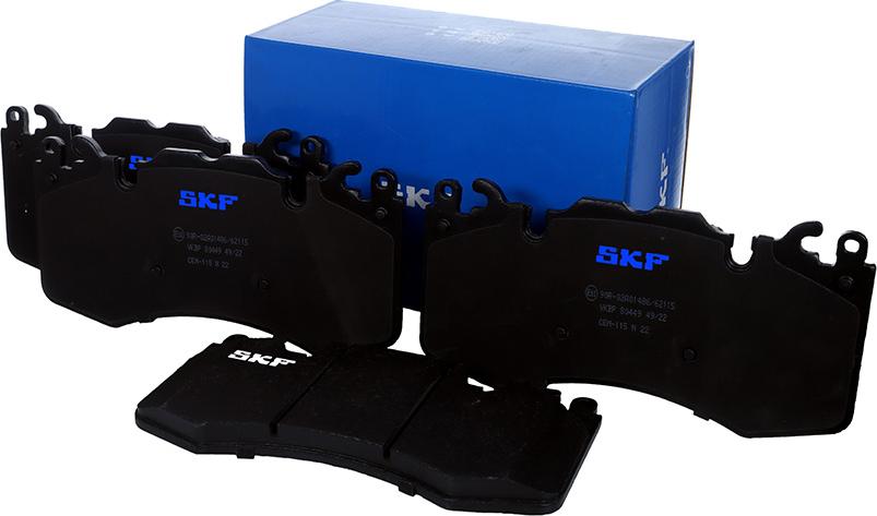 SKF VKBP 80449 - Bromsbeläggssats, skivbroms xdelar.se