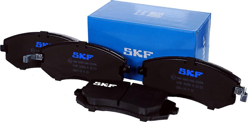 SKF VKBP 80456 A - Bromsbeläggssats, skivbroms xdelar.se