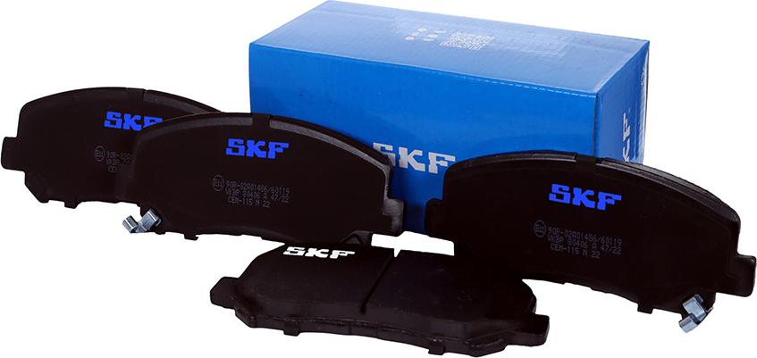 SKF VKBP 80406 A - Bromsbeläggssats, skivbroms xdelar.se