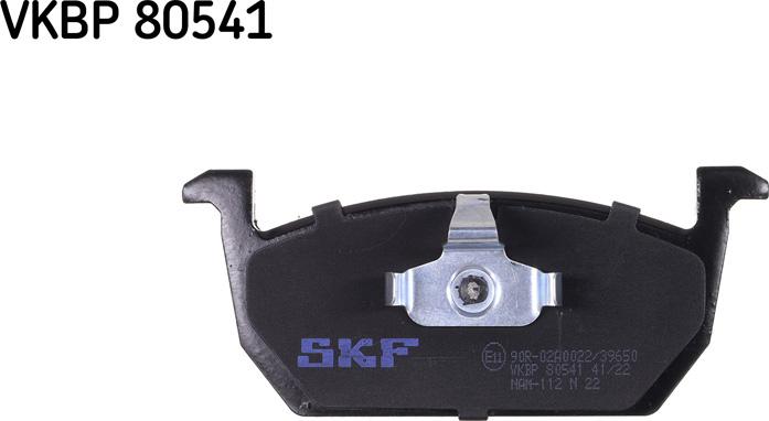 SKF VKBP 80541 - Bromsbeläggssats, skivbroms xdelar.se