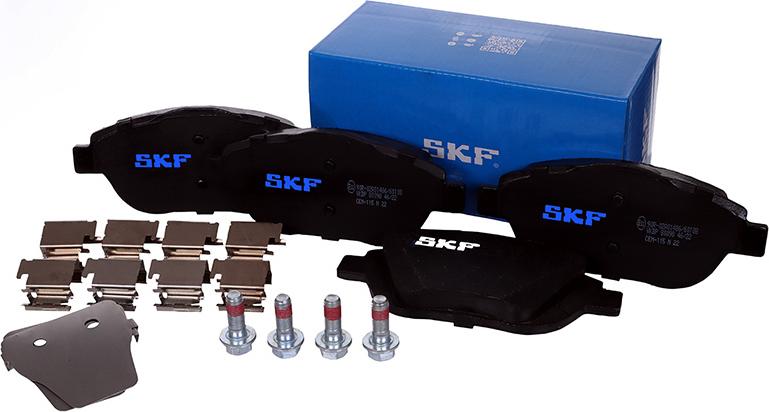 SKF VKBP 80098 - Bromsbeläggssats, skivbroms xdelar.se