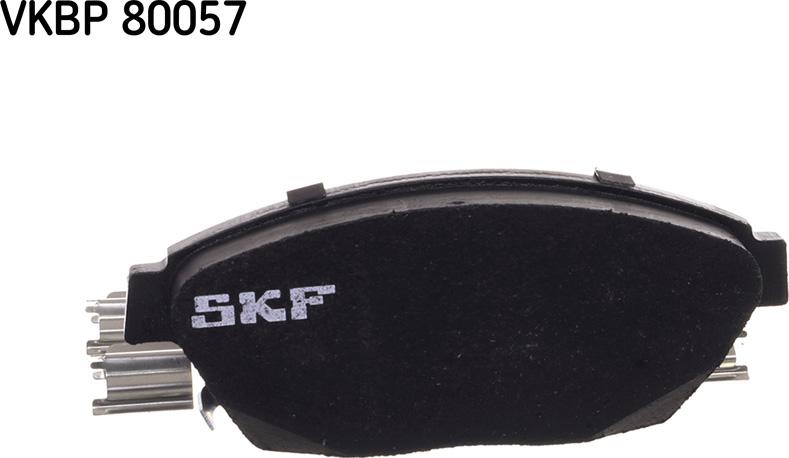 SKF VKBP 80057 A - Bromsbeläggssats, skivbroms xdelar.se