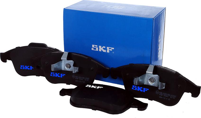 SKF VKBP 80063 - Bromsbeläggssats, skivbroms xdelar.se