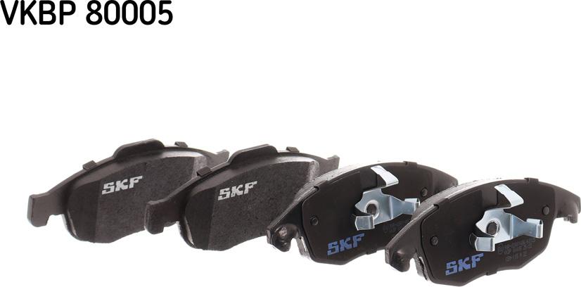 SKF VKBP 80005 - Bromsbeläggssats, skivbroms xdelar.se