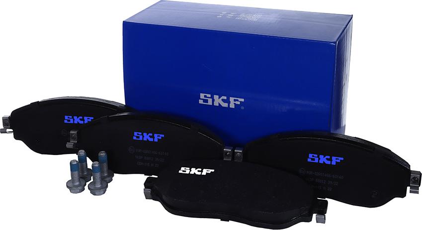 SKF VKBP 80012 - Bromsbeläggssats, skivbroms xdelar.se