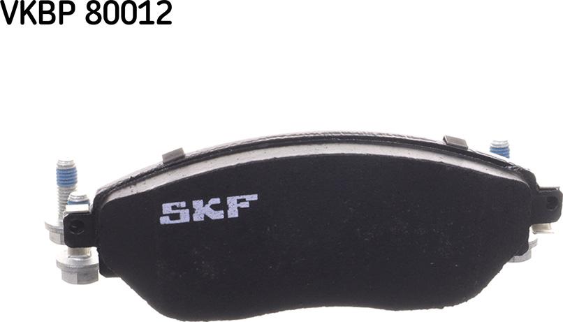 SKF VKBP 80012 - Bromsbeläggssats, skivbroms xdelar.se