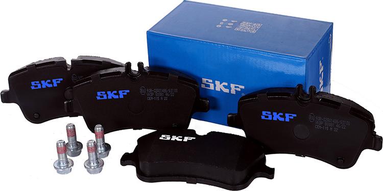 SKF VKBP 80081 - Bromsbeläggssats, skivbroms xdelar.se