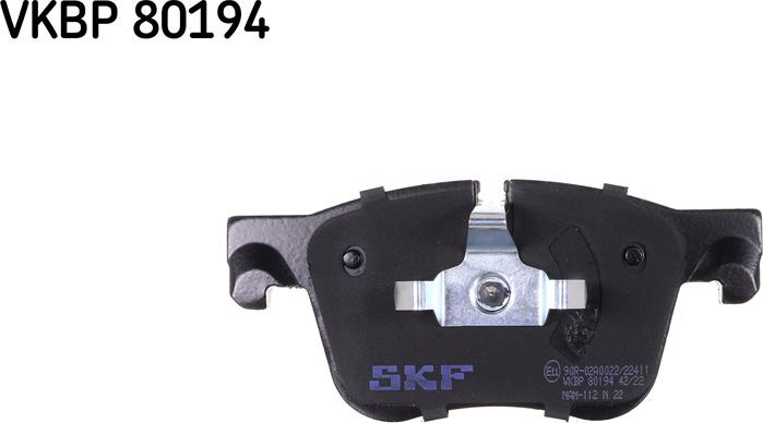 SKF VKBP 80194 - Bromsbeläggssats, skivbroms xdelar.se