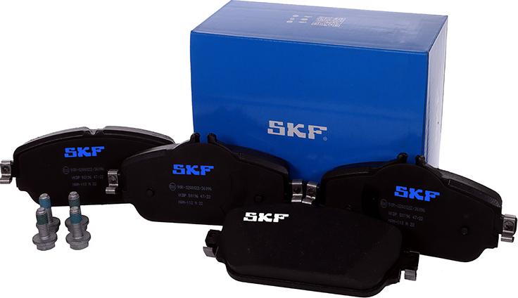 SKF VKBP 80196 - Bromsbeläggssats, skivbroms xdelar.se