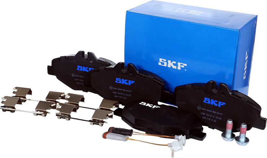 SKF VKBP 80147 E - Bromsbeläggssats, skivbroms xdelar.se