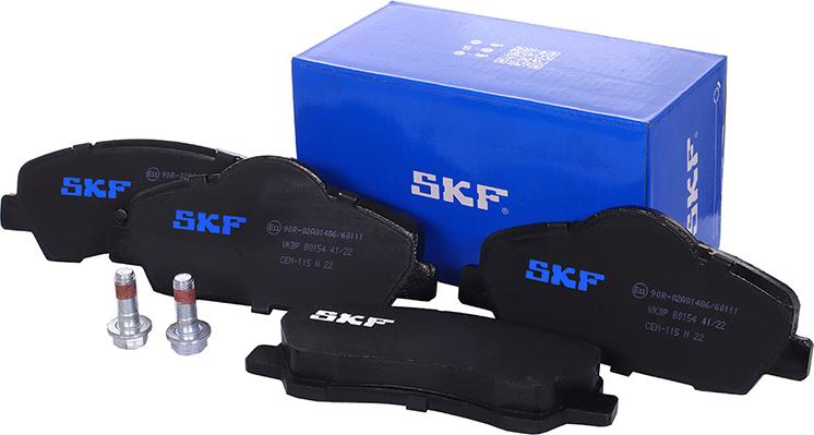 SKF VKBP 80154 - Bromsbeläggssats, skivbroms xdelar.se