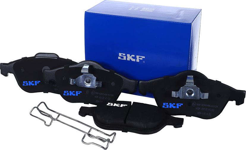 SKF VKBP 80133 - Bromsbeläggssats, skivbroms xdelar.se