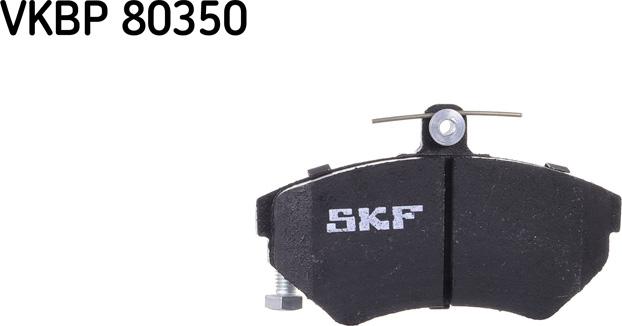 SKF VKBP 80350 - Bromsbeläggssats, skivbroms xdelar.se