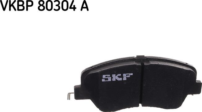 SKF VKBP 80304 A - Bromsbeläggssats, skivbroms xdelar.se