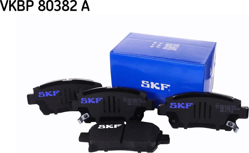 SKF VKBP 80382 A - Bromsbeläggssats, skivbroms xdelar.se