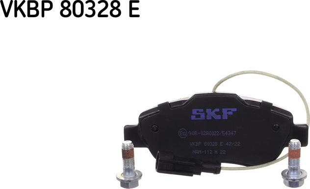 SKF VKBP 80328 E - Bromsbeläggssats, skivbroms xdelar.se