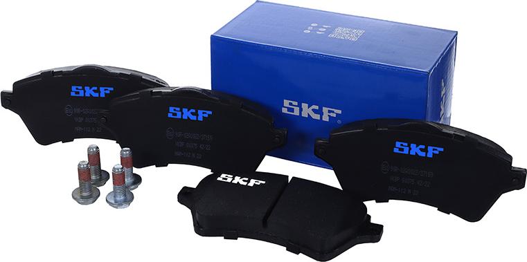 SKF VKBP 80375 - Bromsbeläggssats, skivbroms xdelar.se