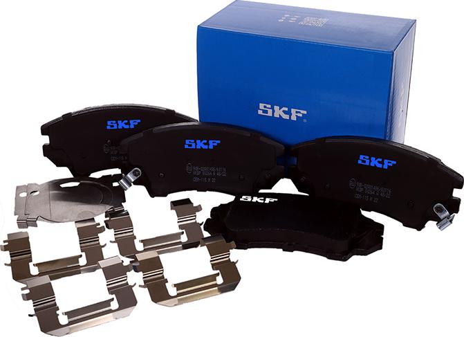 SKF VKBP 80264 A - Bromsbeläggssats, skivbroms xdelar.se