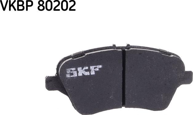 SKF VKBP 80202 - Bromsbeläggssats, skivbroms xdelar.se