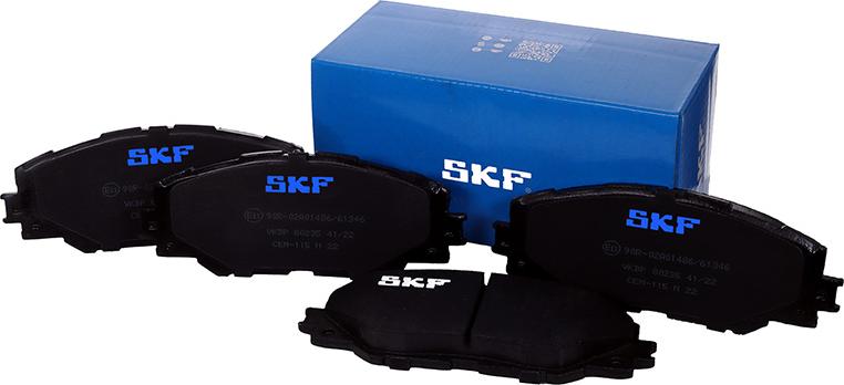 SKF VKBP 80235 - Bromsbeläggssats, skivbroms xdelar.se