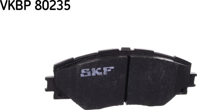 SKF VKBP 80235 - Bromsbeläggssats, skivbroms xdelar.se