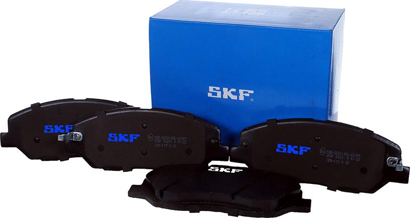 SKF VKBP 80231 A - Bromsbeläggssats, skivbroms xdelar.se