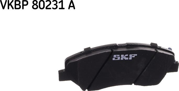 SKF VKBP 80231 A - Bromsbeläggssats, skivbroms xdelar.se