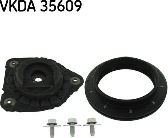 SKF VKDA 35609 - Fjäderbens-stödlager xdelar.se