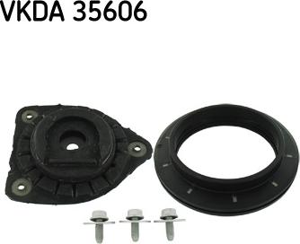 SKF VKDA 35606 - Fjäderbens-stödlager xdelar.se