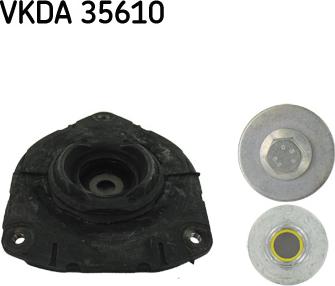 SKF VKDA 35610 - Fjäderbens-stödlager xdelar.se