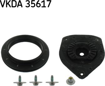 SKF VKDA 35617 - Fjäderbens-stödlager xdelar.se