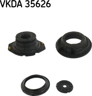 SKF VKDA 35626 - Fjäderbens-stödlager xdelar.se