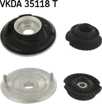 SKF VKDA 35118 T - Fjäderbens-stödlager xdelar.se