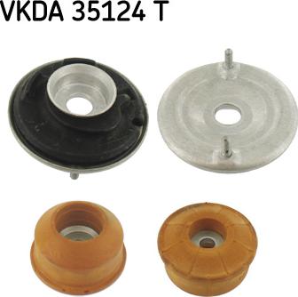 SKF VKDA 35124 T - Fjäderbens-stödlager xdelar.se