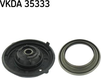 SKF VKDA 35333 - Fjäderbens-stödlager xdelar.se