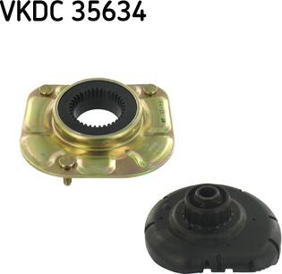 SKF VKDC 35634 - Fjäderbens-stödlager xdelar.se