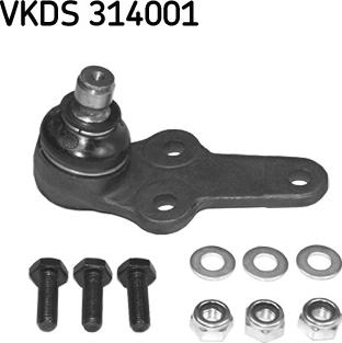 SKF VKDS 314001 - Stöd- / Styrstag xdelar.se