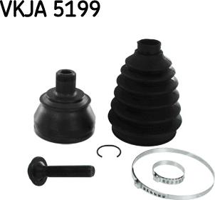 SKF VKJA 5199 - Ledsats, drivaxel xdelar.se