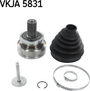 SKF VKJA 5831 - Ledsats, drivaxel xdelar.se