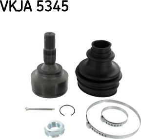 SKF VKJA 5345 - Ledsats, drivaxel xdelar.se