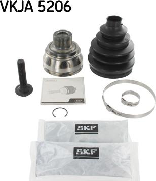 SKF VKJA 5206 - Ledsats, drivaxel xdelar.se