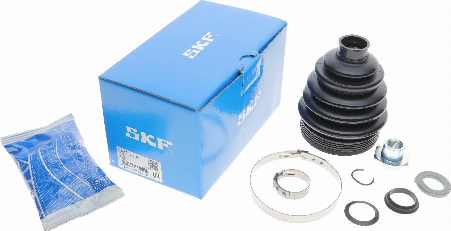 SKF VKJP 3158 - Bälgar, drivaxel xdelar.se